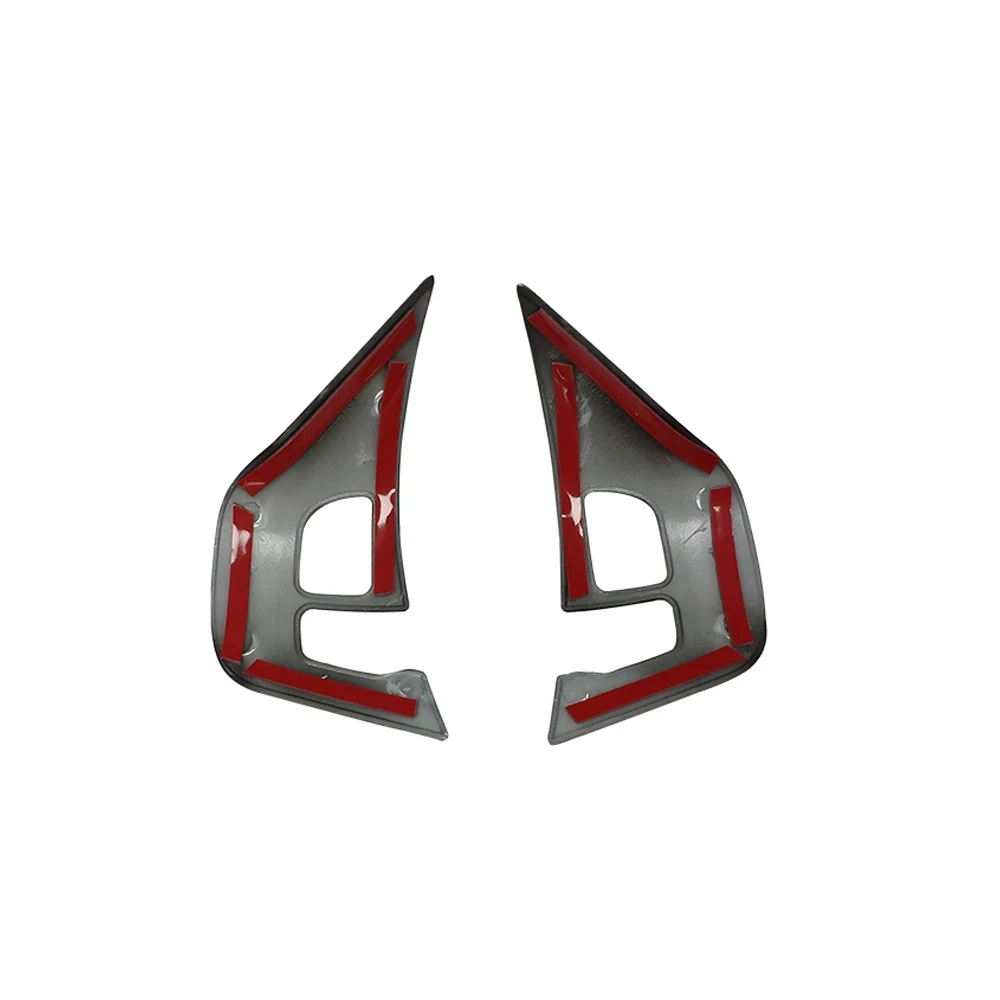 Глянцевая отделка из углеродного волокна Обложка логотип эмблема наклейка на