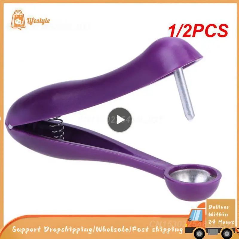 1/2 шт. пластиковые инструменты для удаления косточек вишни