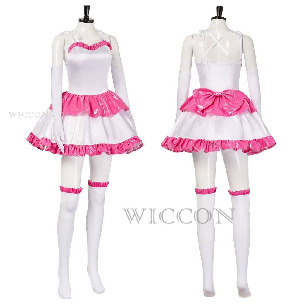 Фильмы аниме ужасов идеальный синий Kirigoe Mima косплей костюм парик очаровательная