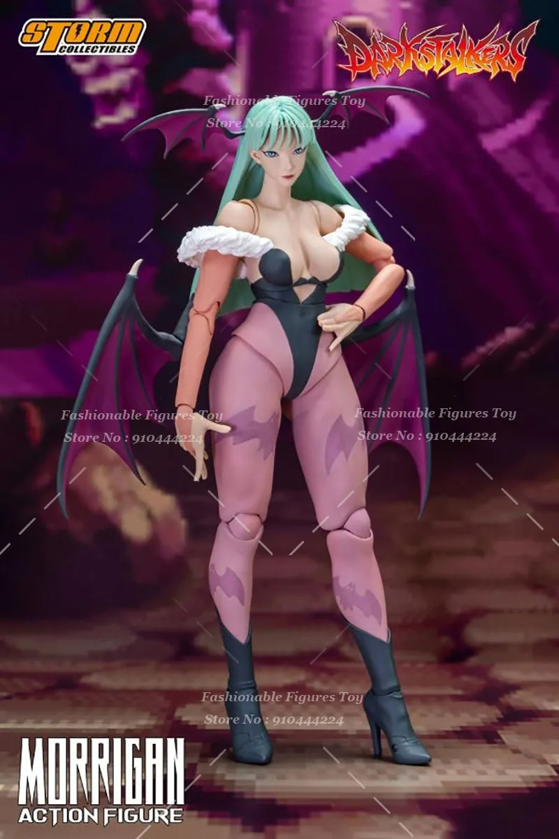 Storm Toys CPDS02 1/12 Женский солдат Морриган Аниме Милая боевая девушка с 3 головами