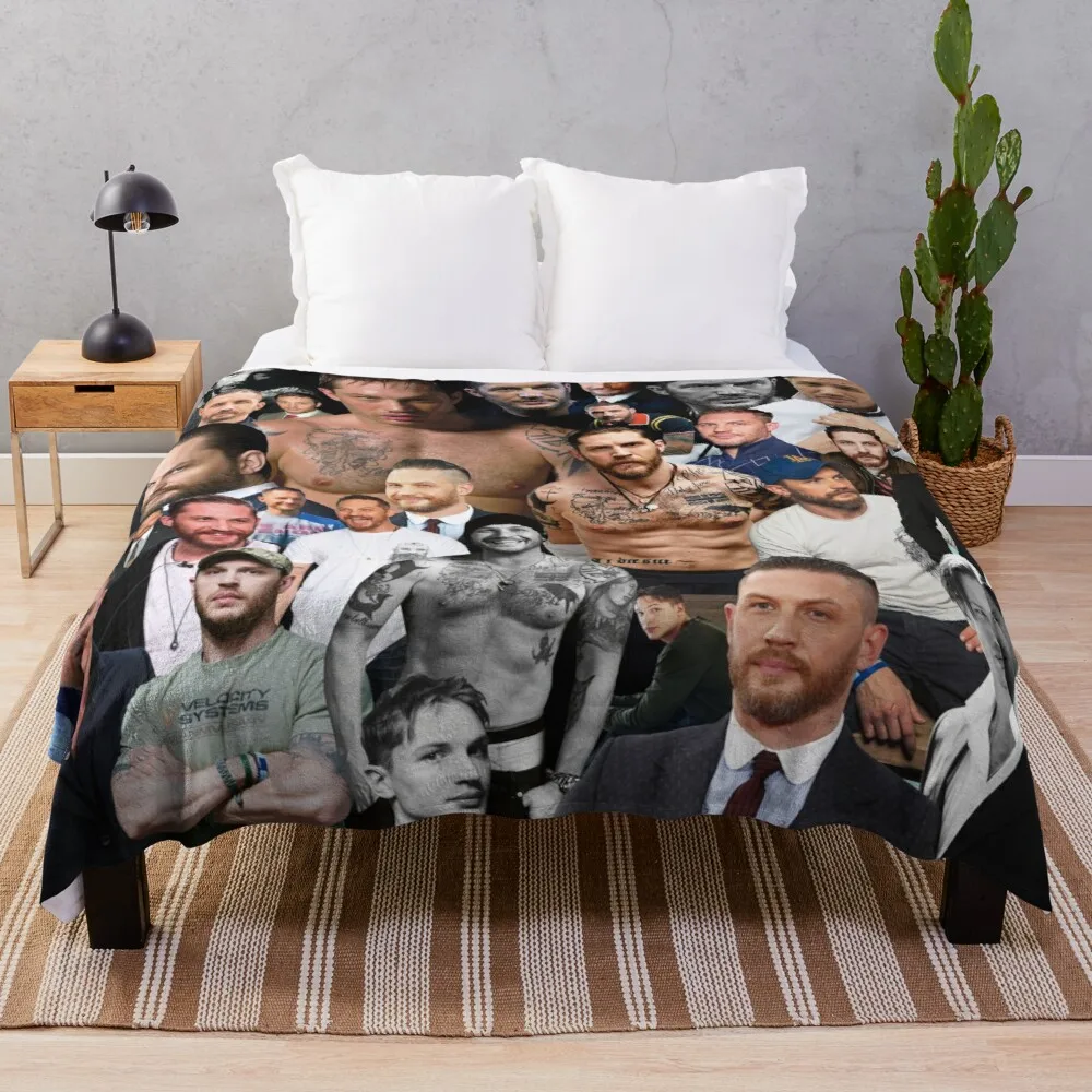

Декоративное одеяло Tom Hardy, винтажное одеяло, диванное одеяло