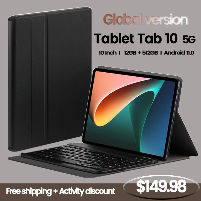 

Планшет, 10 дюймов, 8800 мАч, 12 + 512 ГБ, две Sim-карты, 13 + 24 МП