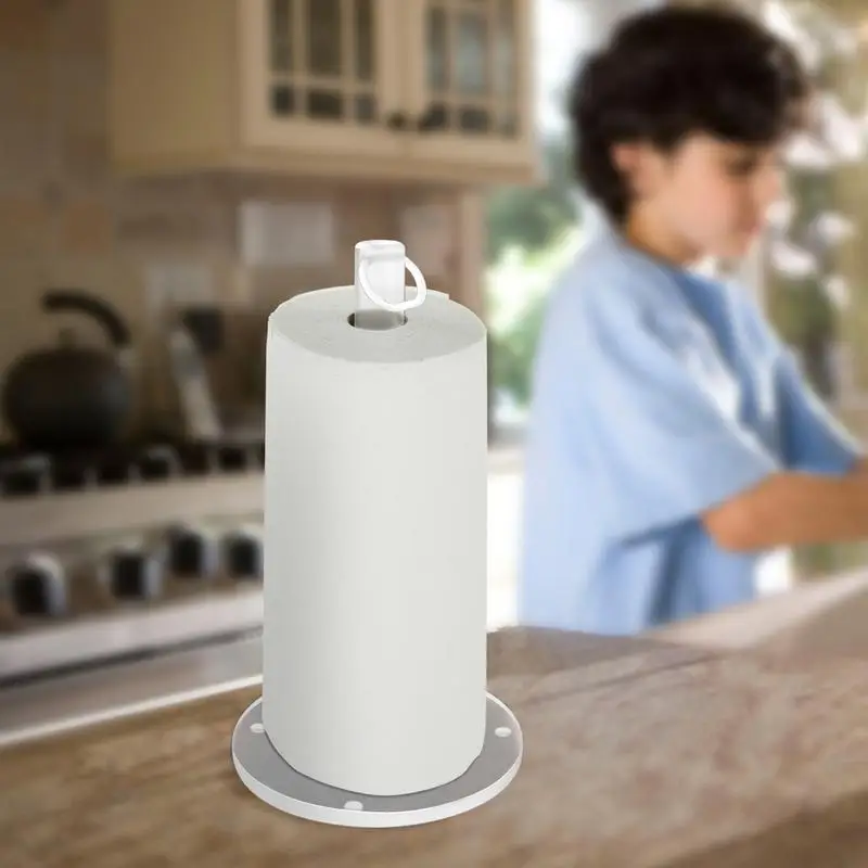 Подставка для туалетной бумаги акриловый держатель органайзер в ванную комнату