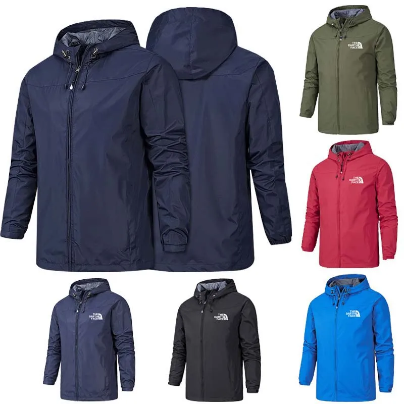 

2023 Spring And Autumn Outdoor Move Casual Jacket Men's Waterproof Jacket Large Size Breathable Fishing Mountaineering Coat Tops
