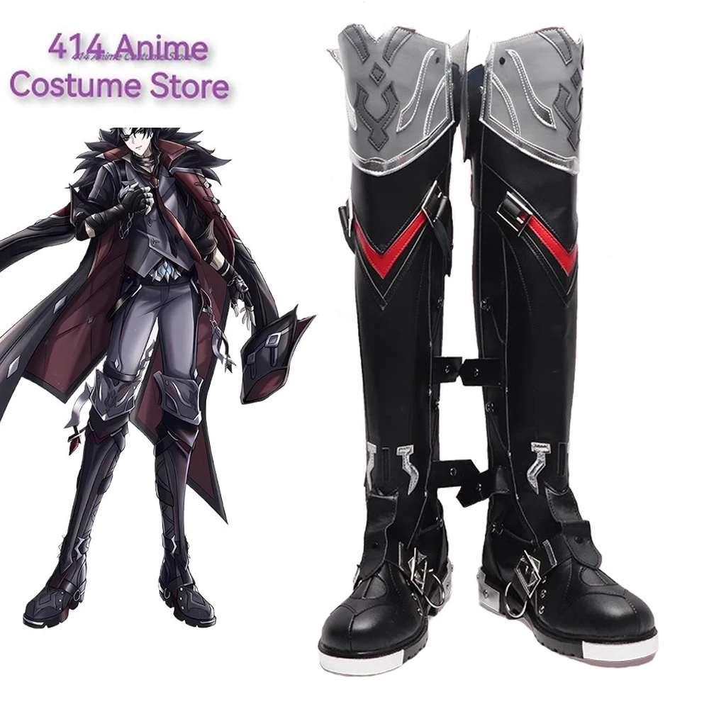 Игры Genshin Impact последняя обувь для косплея Wriothesley ботинки Fontaine ролевые игры