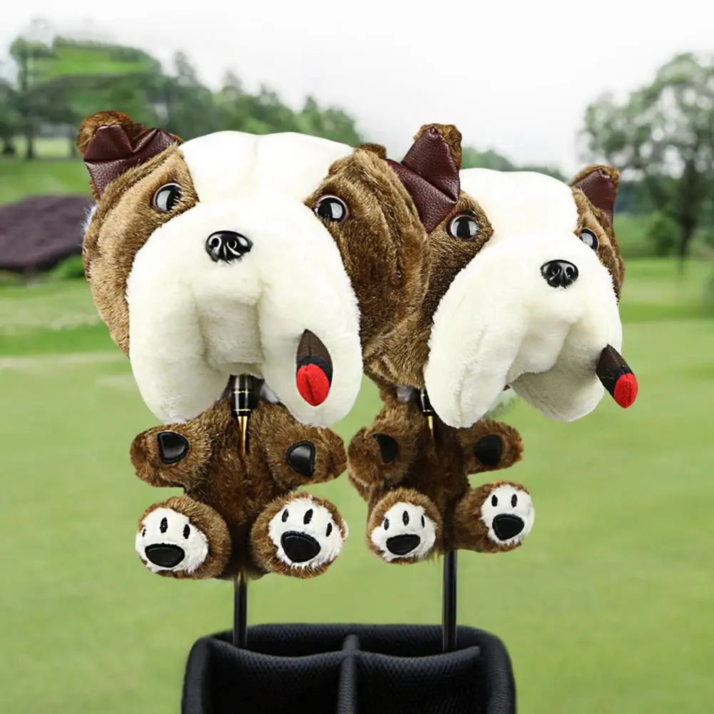 

Golf Club Cover Ox-head Animal Golf NO.1 Driver Headcover Cute Cartoon Animals Golf Putter Headcover Dustproof Golf Driver Cover