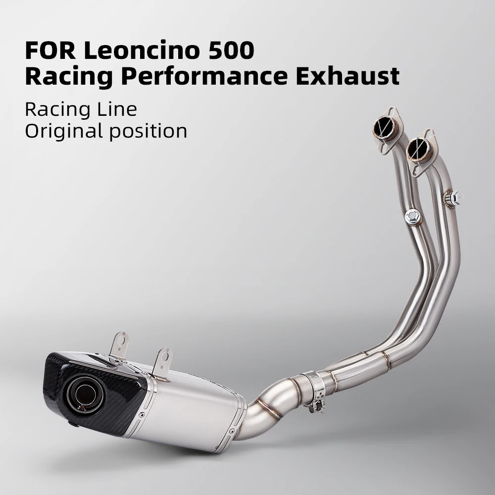 Выхлопная труба со средней посадкой Соединительная для Leoncino 500 Ttail Benelli