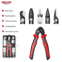 Многофункциональные плоскогубцы Delixi Electric
