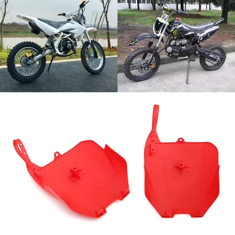 

Front Number Plate for CRF100 CRF80 CRF70 XR100 XR80 XR70 Motorcycle ATV Dirt Bike Pit Bike Dropshipping