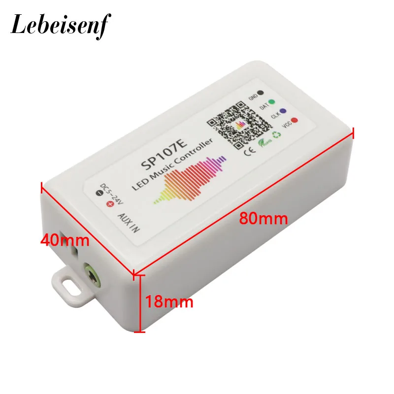 Светодиодный пиксельный музыкальный Bluetooth-контроллер для телефона с