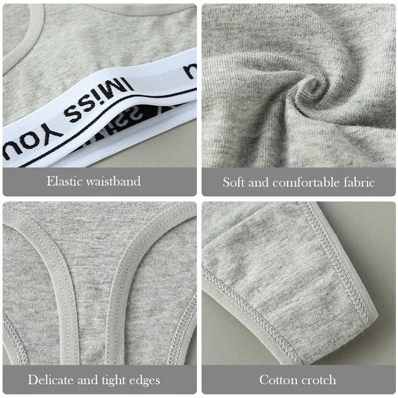 Женские хлопковые трусики женские сексуальные стринги удобное нижнее белье с