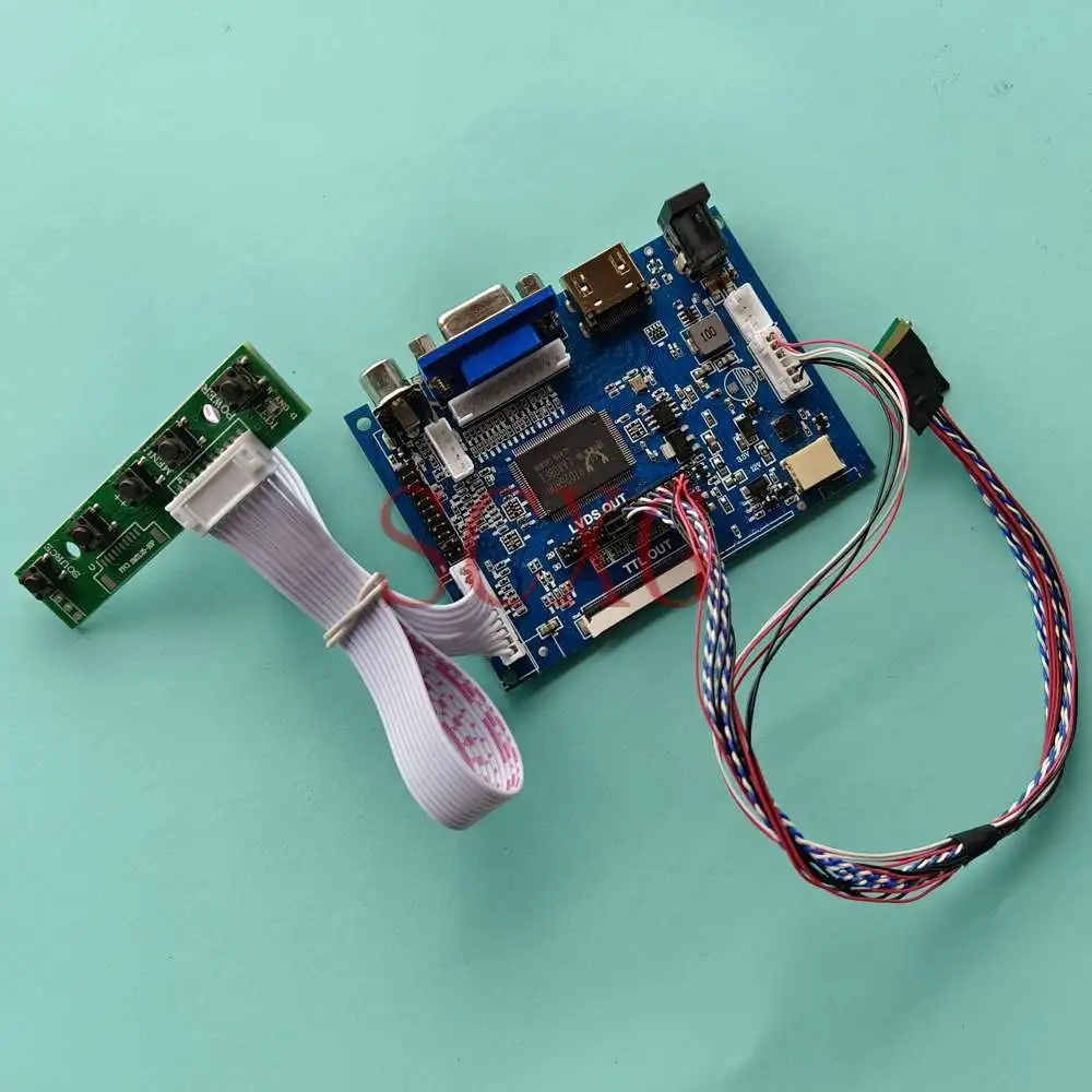 

LCD Display Controller Board Work For B116XW03 V0 AV+VGA+HDMI-Compatible Notebook Panel LVDS 40 Pin 11.6" 1366*768 DIY Kit
