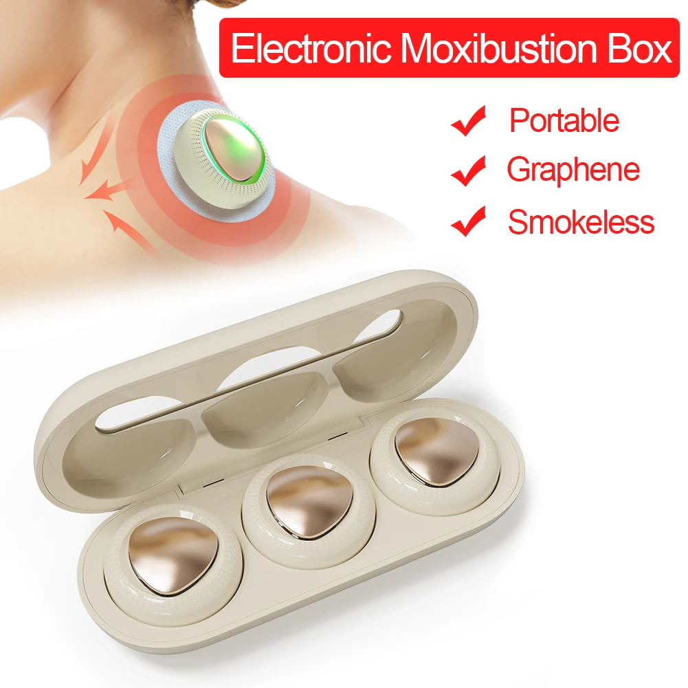

Электронная коробка для прогревания, модный дизайн, пищевой силикон, палочка мокса, горелка, меридиан, акуточечный, теплый массаж