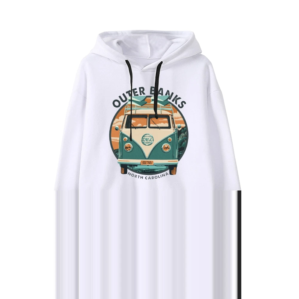 Outer Banks TV Series OBX Merch Унисекс Толстовка без карманов с рукавами параллельными