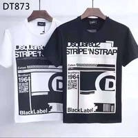 harajuku y2k top dsquared2 summer street womenment shirt casual short sleeved mens t shirt fashion cotton dt873