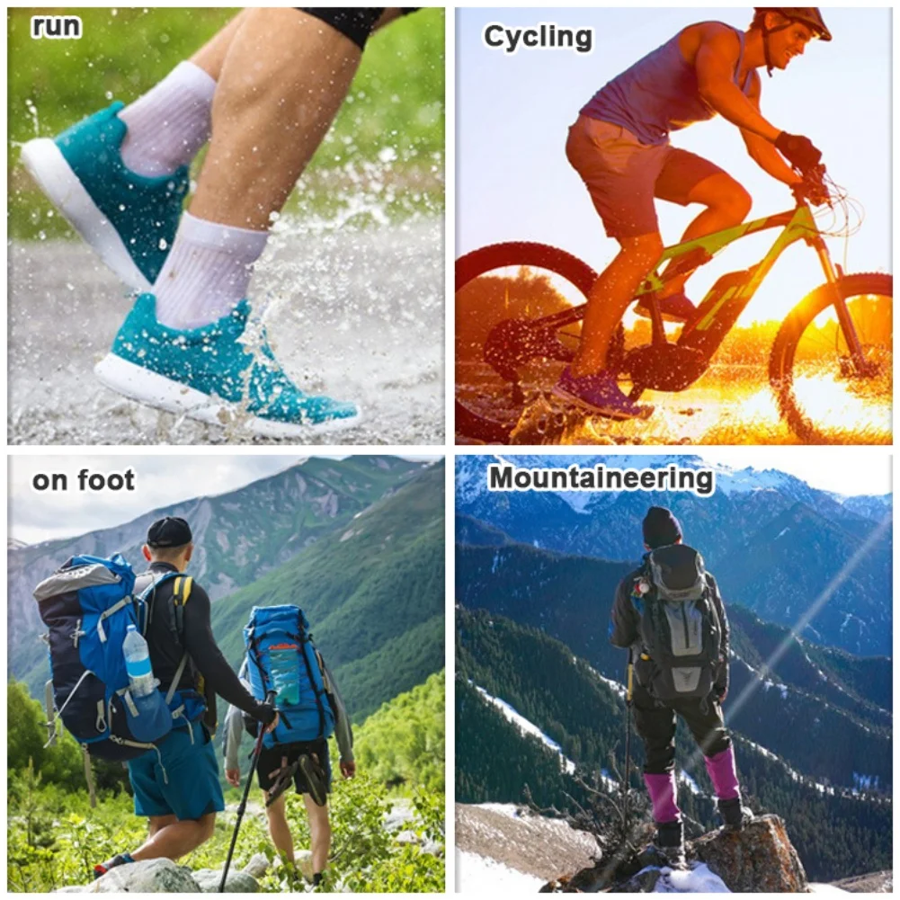 Waterproof Camping Cycling Ski Adventure Mountaineering Socks Warm Daily Hiking Wading Moving Stockings Outdoor Sports Socks