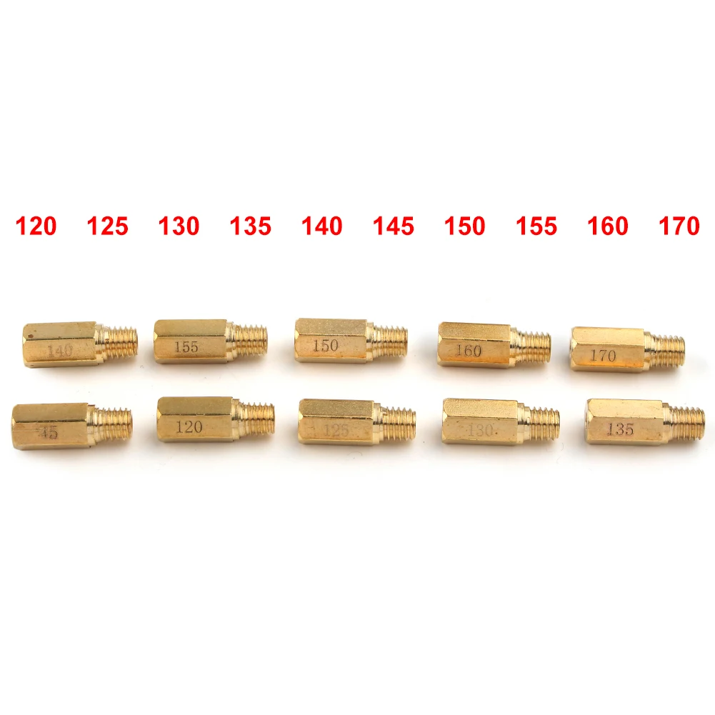 Мотоциклетный карбюратор Carb Main Jet для PWK Mikuni OKO Keihin KOSO # 120 125 130 135 140 145 150 155 160 170 10