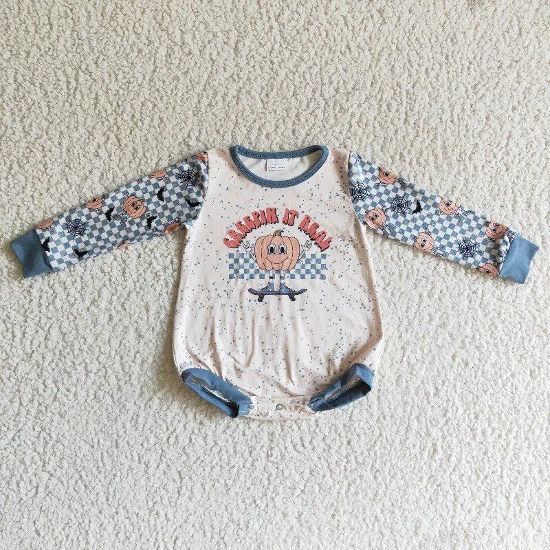 

Детский комбинезон из натурального хлопка, с длинным рукавом