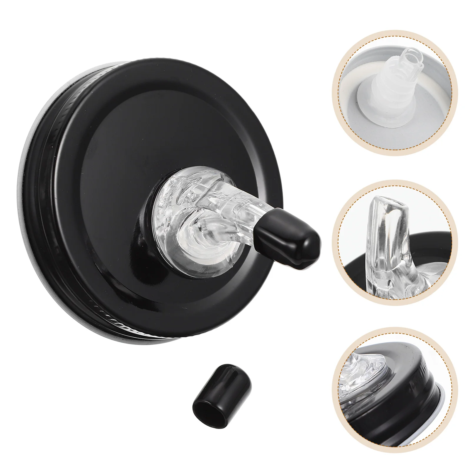 

Jar Spout Mason Pour Pourer Lid Oil Lids Spouts Dispenser Mouth Bottle Wide Canning Flow Regular Whiskey Pourers Olive Nozzle