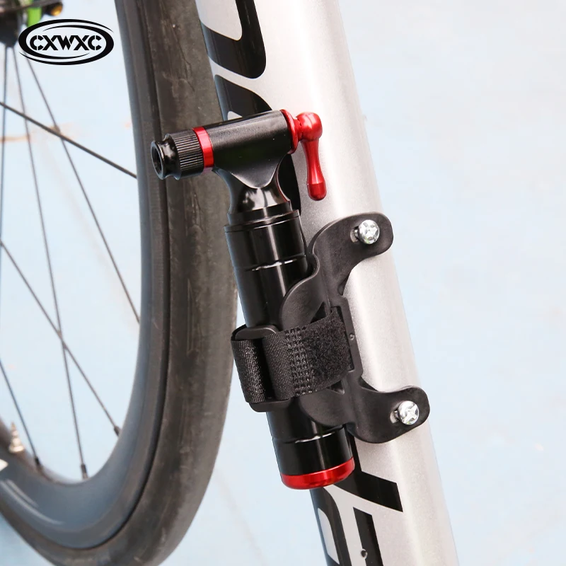 Портативный насос для велосипеда CXWXC портативный CO2 из алюминиевого сплава