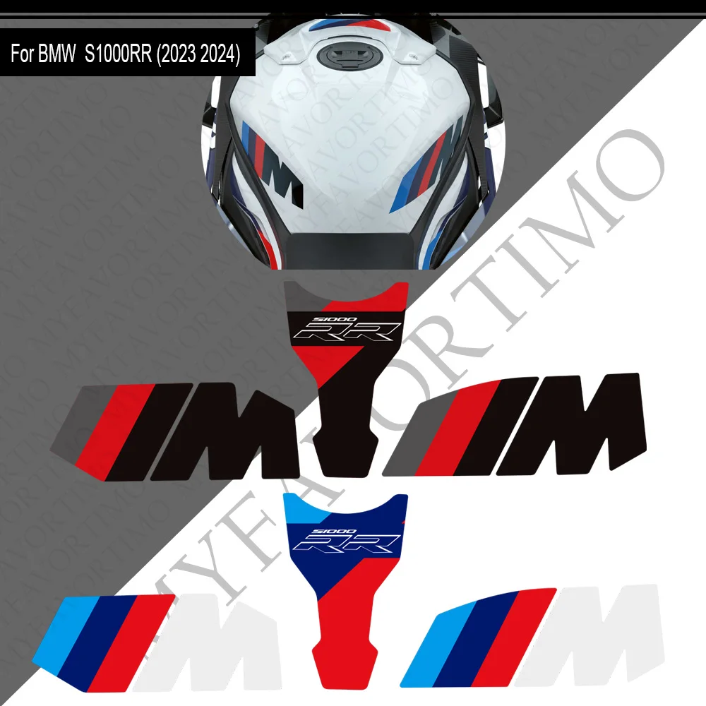 Фото Для BMW S1000RR S1000 RR S1000 аксессуары для мотоциклов, наклейка на бак, наклейка на корпус, защитная наклейка, комплект 2023 2024 №1