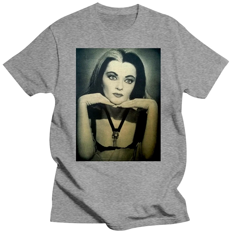 Футболка LILY Munsters The Addams Morticia Family Goth Horror Classic Sitcom TV для молодежи среднего возраста Old