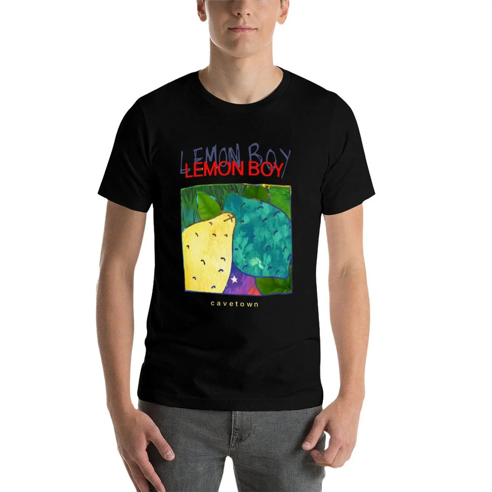 Мужская футболка для баскетбола с рисунком лимона