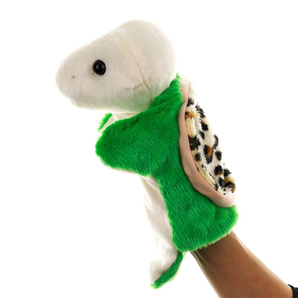 

1PC Cartoon Animal Hand Puppet Toy Adorable Turtle Hand Puppet Toy Plush Hand Puppet Toy Funny Storytelling Hand Puppet Toy