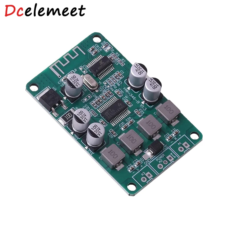 

TPA3110 Amplifier Board,Digital Stereo Blutoth TPA3110 AMP Amplifier Board Module Ceiling Speaker 15w x2