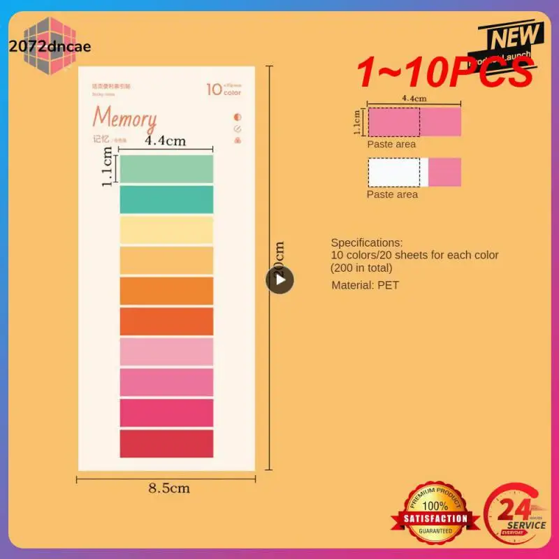 

1~10PCS Index Tabs With Ruler Writable File Tabs Flags Colored Page Markers Labels For Reading Notes Books School Office