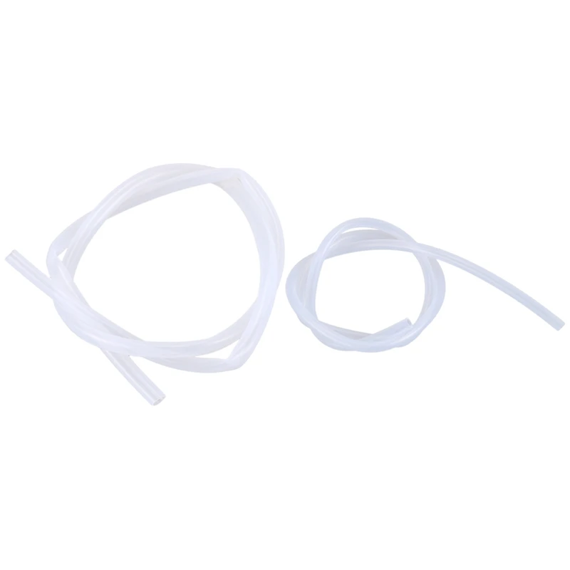 

2 Rolls Silicone Food Grade Water Air Tube Hose 1 Meter, 8Mm X 10Mm & 6Mm X 8Mm