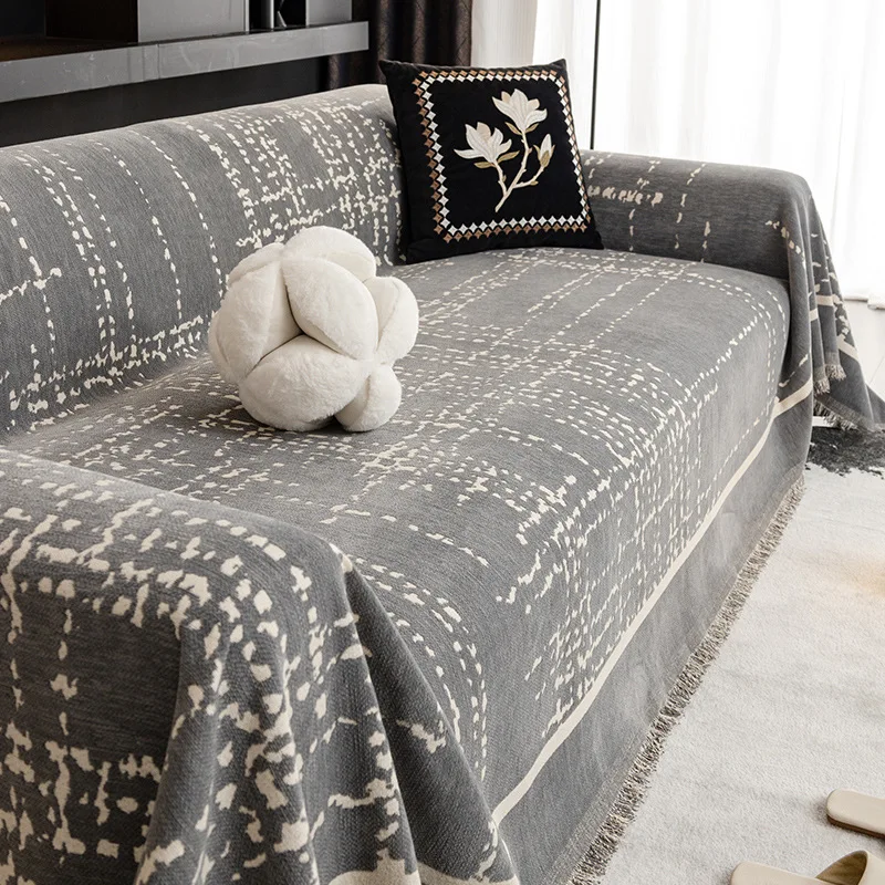 

Богемный чехол для дивана из синели Four Seasons