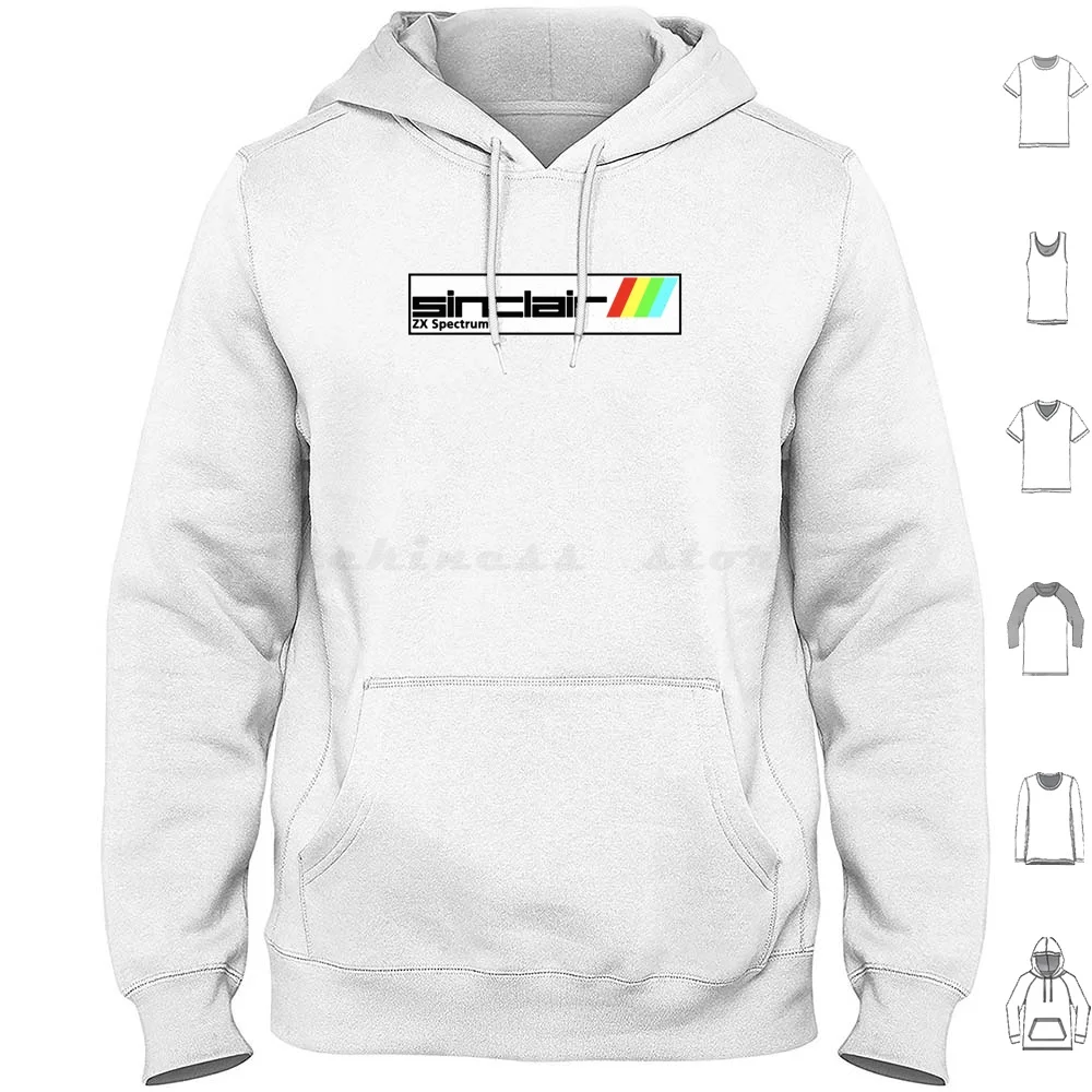 

Vintage Computer From The 80's The Hoodies Long Sleeve Computer Vintage Zx Spectrum Zx81 Compute Pc Game Programming
