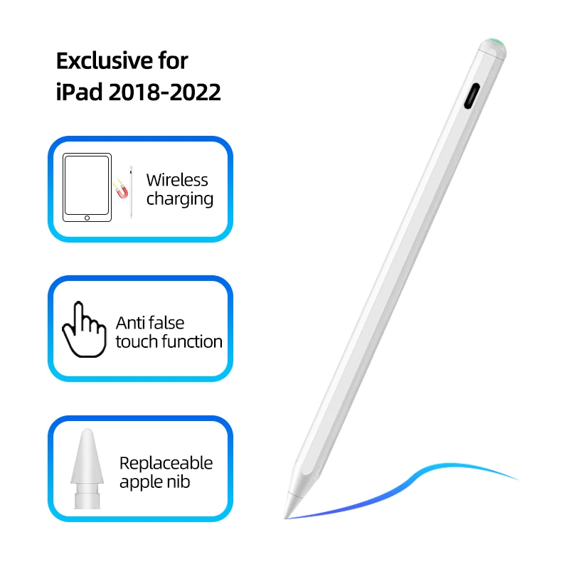 

Ручка для IPad, магнитная зарядная ёмкость, ручка для IPad Pro 12,9 11 дюймов, ручка для IPad Air 4/5 IPad, карандаш для IPad 2018-2022