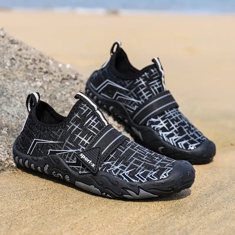 Kids Non-slip Water Shoes Quick Dry Lightweight Sport Shoes For Beach Swim Pool