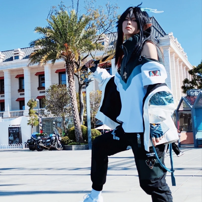 Худи для косплея Honkai Star Rail Dan Heng Imbibitor Lunae свитшот повседневная куртка на молнии в