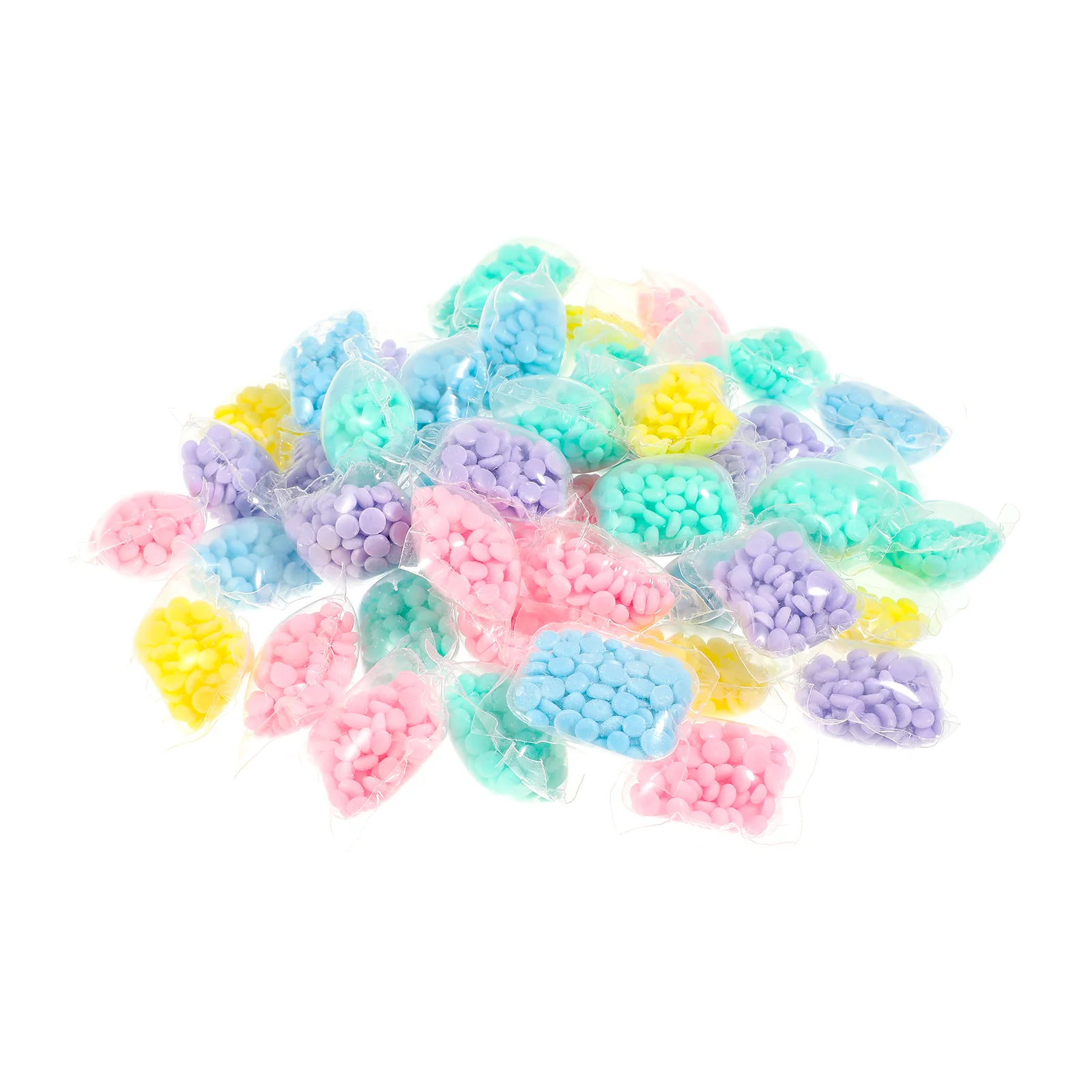 

50 Pcs Fragrance Condensate Beads Laundry Scent Boosters Baby Washing Machine Washer Liquid Softener Fresh