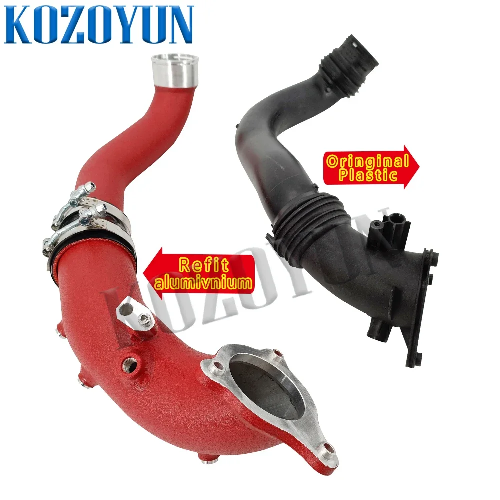 Впускная трубка зарядной трубки для BMW B58 540i 540ix 640i 640ix GT G30 16-18