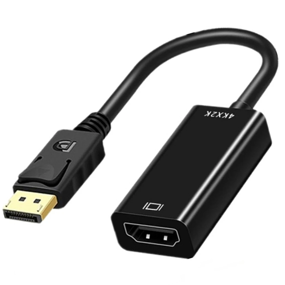 Купи DisplayPort to HDMI-Compatible Adapter Cable Converter Male DP to Female HDMI-Compatible For Laptop PC Display Projector Monitor за 144 рублей в магазине AliExpress