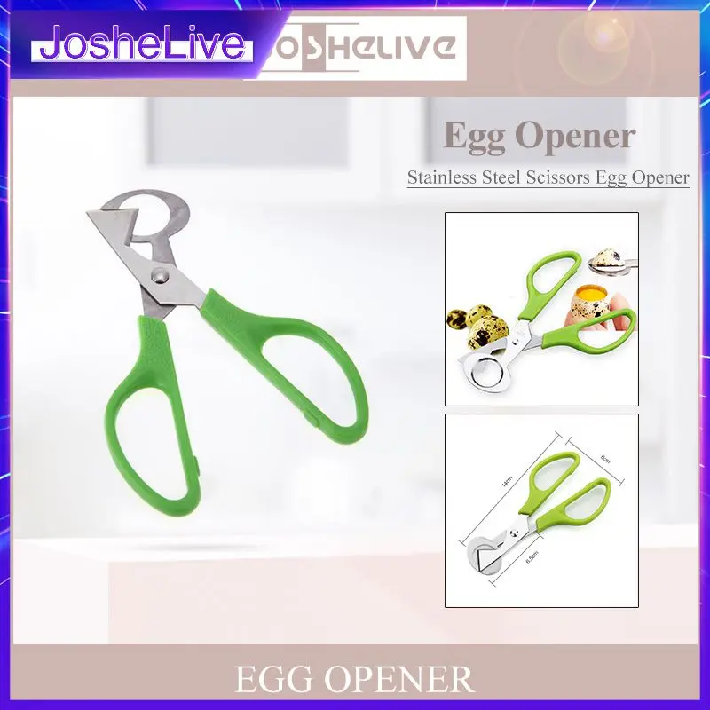 

Egg Cutters Pigeon Quail Egg Scissor Cutter Opener Stainless Steel Blade Bird Cutter Opener Durable Bird Eggshell Separator