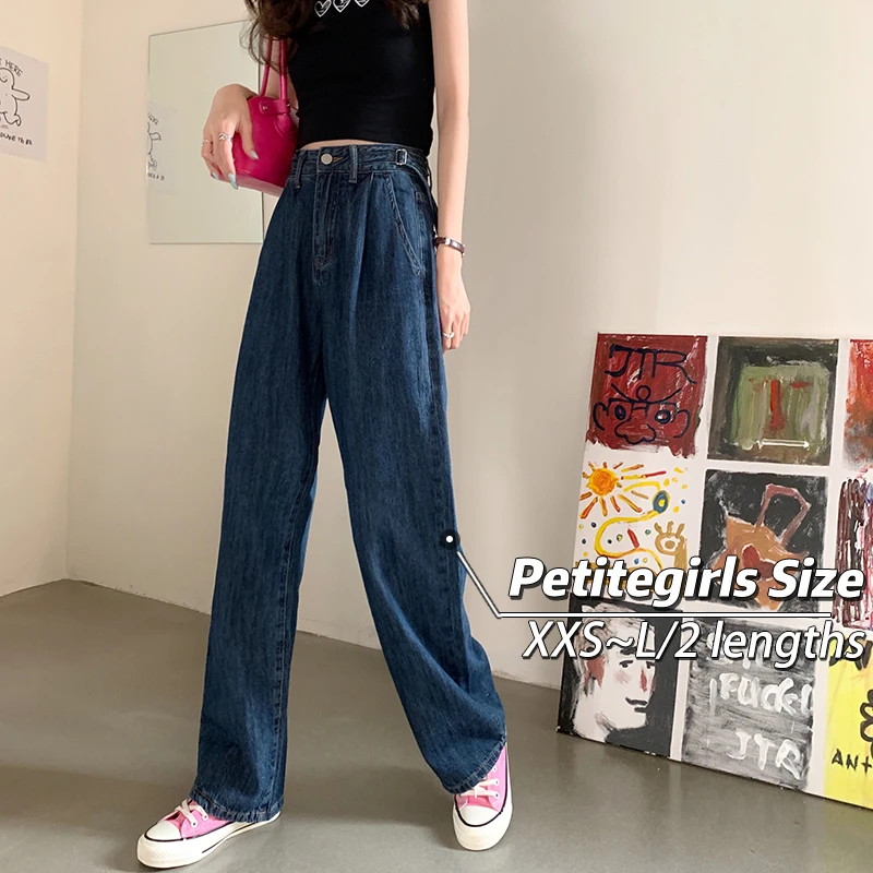 Женские короткие джинсы в стиле ретро маленькие милые крутые прямые с высокой