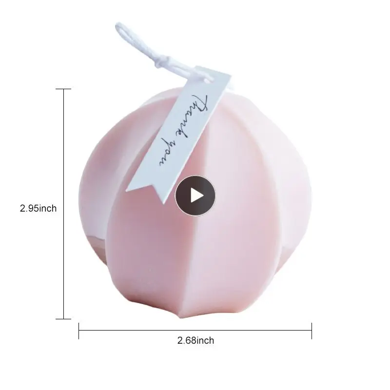 

Octagonal spherical candle mold handmade candle diy plastic mold High-quality and durable, children's hands-on tools accessories