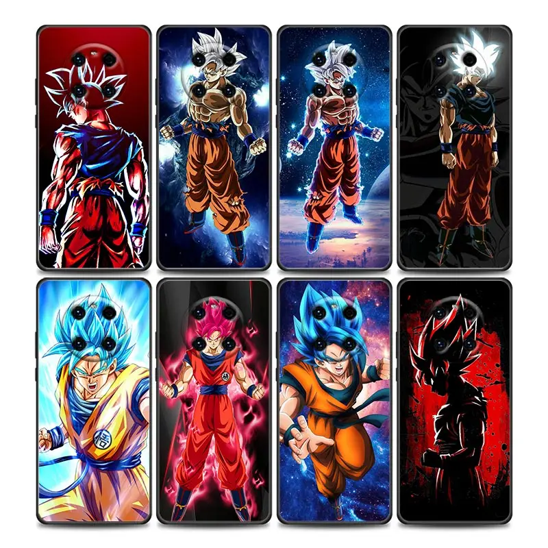 

Anime Son Goku Dragon Ball Z Phone Case for Huawei Y6 Y7 Y9 2019 Y6p Y8s Y9a Y7a Mate 10 20 40 Pro Lite RS Silicone Case Bandai