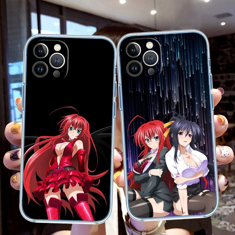 Фото Прозрачный мягкий чехол VY79 Rias Gremory для Motorola Moto Edge 20 30 40 50 S30 Fusion Ultra Pro Neo Lite + G200 G23 №5