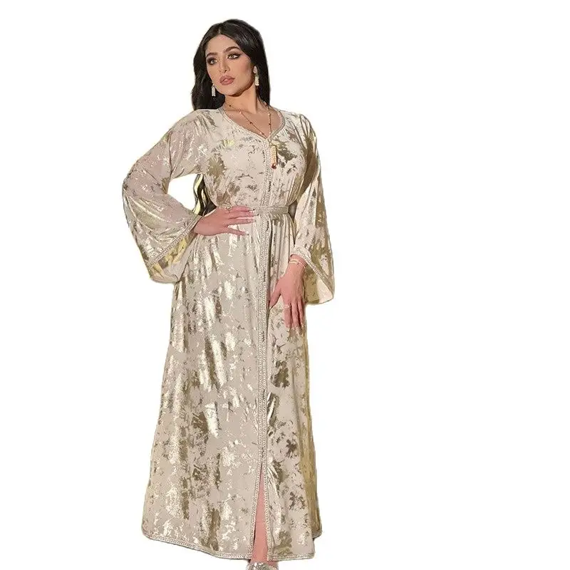 Eid Abaya Dubai Turkey Muslim Hijab Dress Abayas for Women African Dresses Islam Caftan Moroccan Kaftan Jalabiya Djellaba Femme