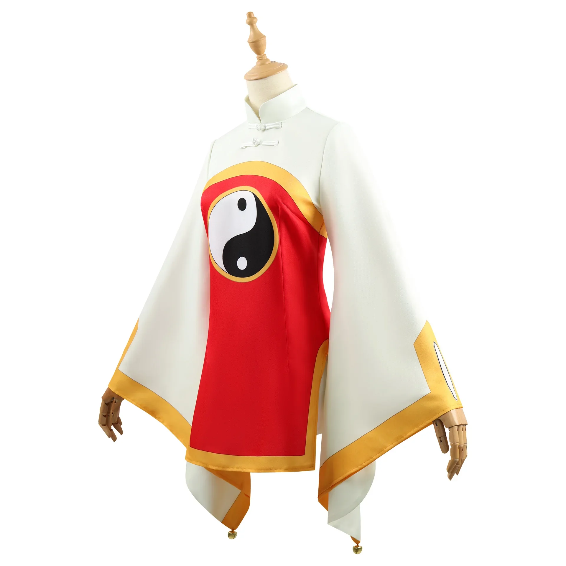 Аниме Card Captor Sakura Li Meling Косплей Костюм Униформа Верхний халат Одежда Платье для