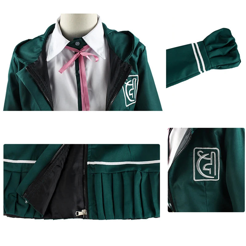 Косплей Костюм Nanami ChiaKi униформа для школьников аниме данганронпа жакет с