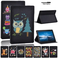 for lenovo tab m10 fhd plus tb x606fxtab e10 tb x104f tb x104ltab m10 tb x605f folding stand tablet protective shell case