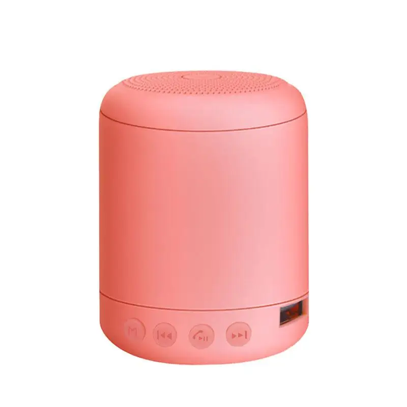 

Portable Mini Wireless Speaker Small Sound Box Built-in 400mA Battery Support 32GB TF Card Hands-free Calling Fresh Bright Color