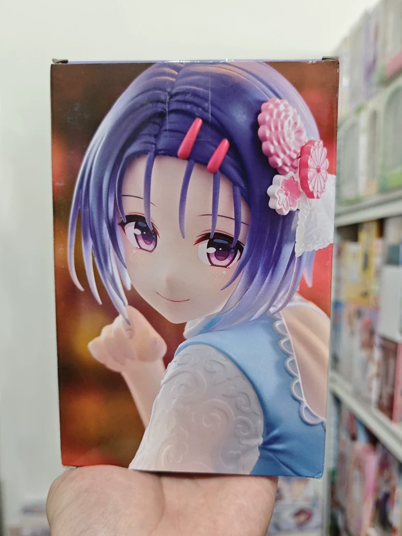Фото Оригинальная фигурка To Love-Ru Haruna Desktop Cute Xilian Temple Spring Cuisine Cheongsam Ver. Фигурка-декор для рабочего стола для взрослых №1